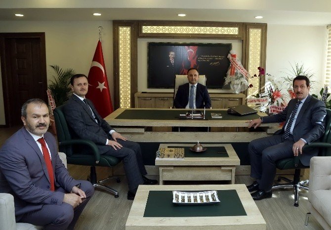 Başkan Tok’tan Esen’e Hayırlı Olsun Ziyareti