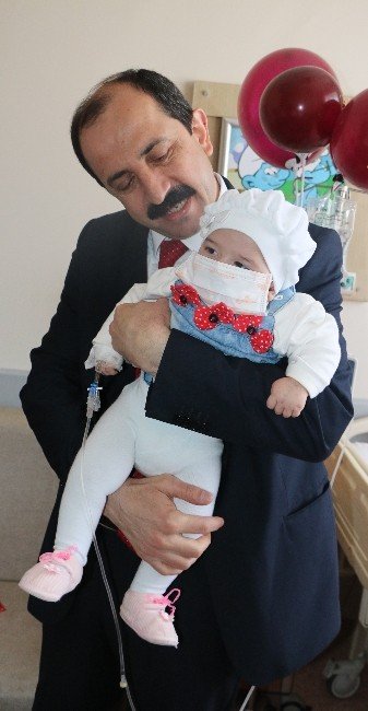 Ak Parti Samsun İl Başkanı Göksel’den Kanser Hastalarına Ziyaret