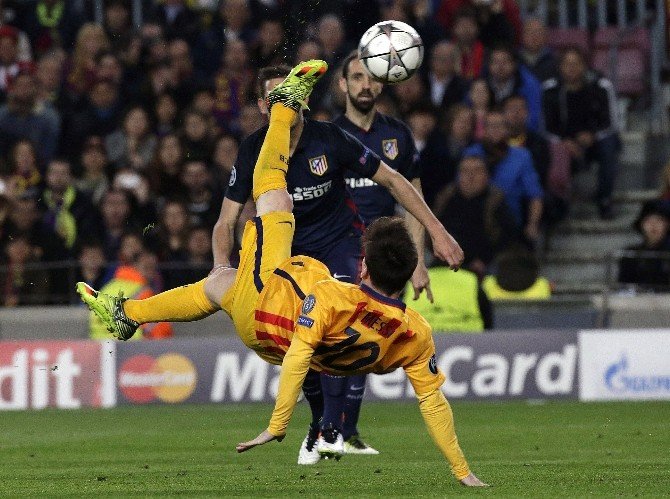 Atletıco Kızardı Barcelona Galip Ayrıldı