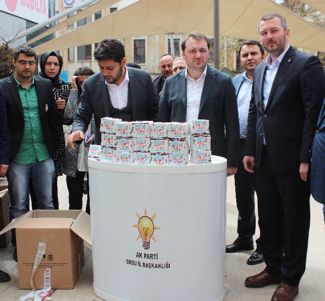Ak Parti Gençlik Kolları Genel Başkanı Melih Ertaş Ordu’da