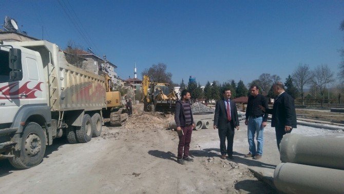 Kavak’ta Alt Yapı Çalışmaları