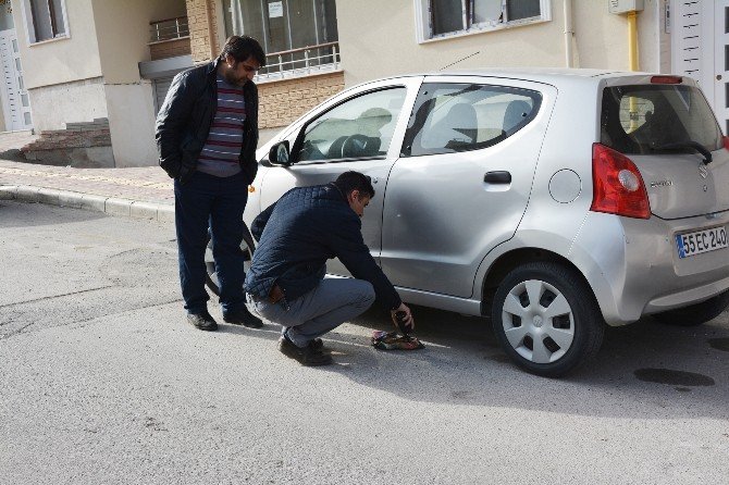 Silah Çeken Şahıs Polisten Kaçamadı