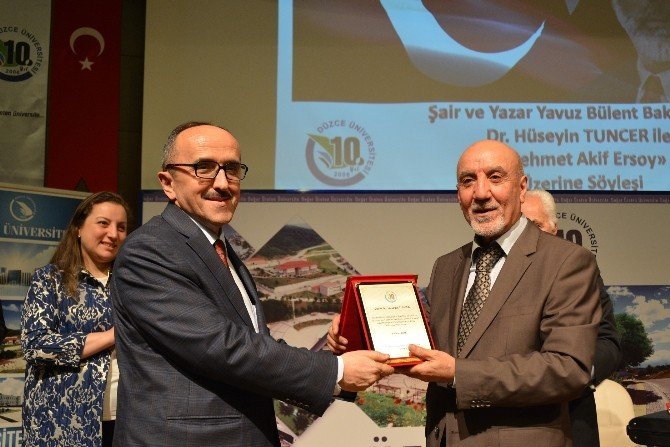 Şair Ve Yazar Yavuz Bülent Bakiler, Öğrencilerle Buluştu
