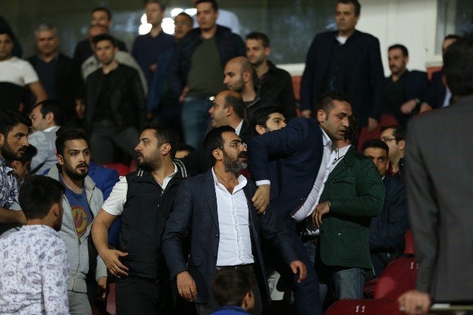 Gaziantepspor Maçı Sonunda Arbede