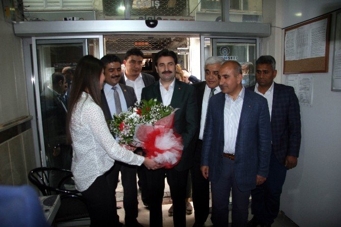 Ak Partili Ayhan Sefer Üstün’ün Kilis Temasları
