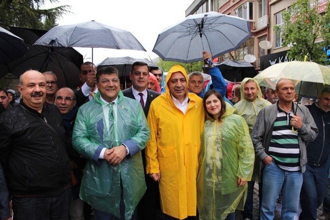 Lüleburgaz’da, "Ergene’de Yalana, Talana Son" Mitingi Düzenlendi