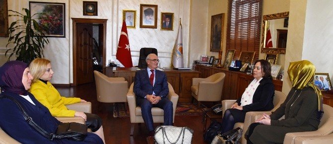 Başkan Yılmaz’a Ziyaretler