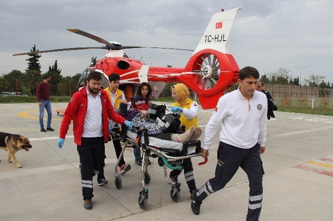 Ormanda Kalbi Sıkışan Hastayı Kurtardı