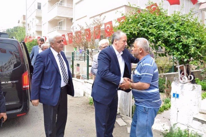 Chp’li İnce’den Şehit Ailelerine Taziye Ziyareti