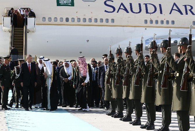 Suudi Kral Selman Bin Abdulaziz Ankara’da