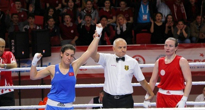 Samsun’da Günün İlk Galibiyeti Sema Çalışkan’dan