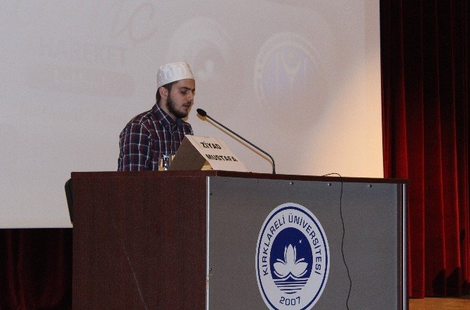 Kırklareli’nde "Ümmetin Şam-ı Şerif İle İmtihanı" Konferansı