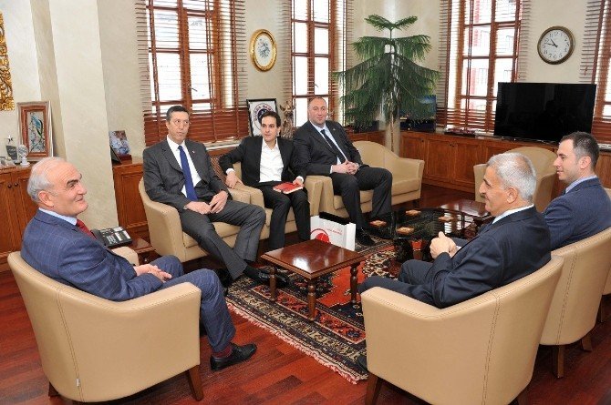 Tbf Genel Sekreteri Arsan, Başkan Yılmaz’ı Ziyaret Etti