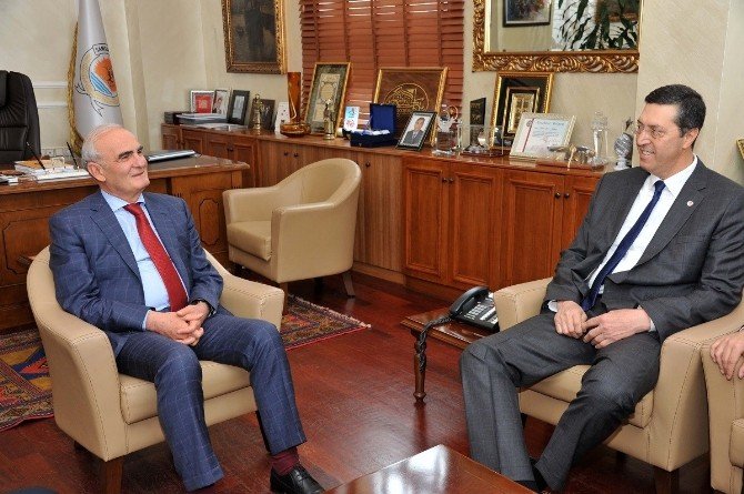 Tbf Genel Sekreteri Arsan, Başkan Yılmaz’ı Ziyaret Etti