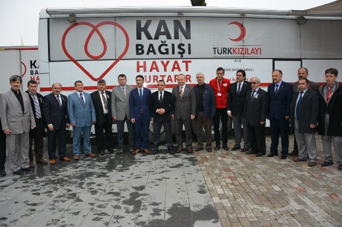 Alaçam’da Kan Bağışına Yoğun İlgi