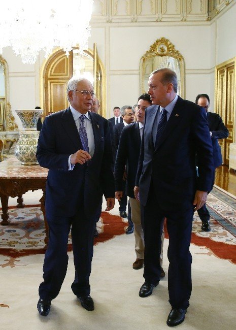 Erdoğan, Malezya Başbakanı Rezak’ı Kabul Etti