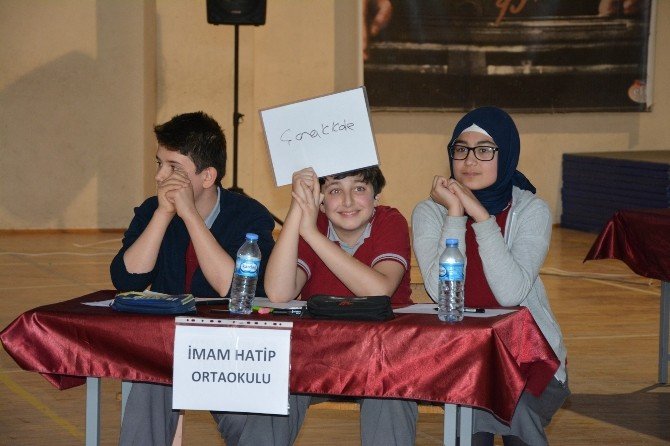 Bafra’da Ortaokullar Arası Bilgi Yarışması