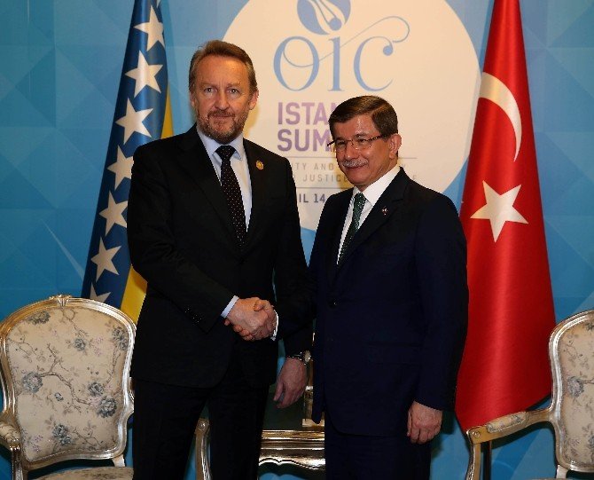 Başbakan Davutoğlu’nun, Bakir İzzetbegoviç İle Görüşmesi Sona Erdi