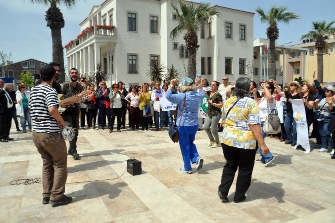 Urla’da Res’e Karşı Çevre Nöbeti
