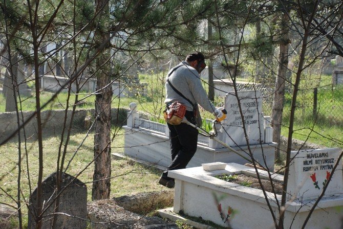 Kastamonu Mezarlıklarına Bahar Bakımı