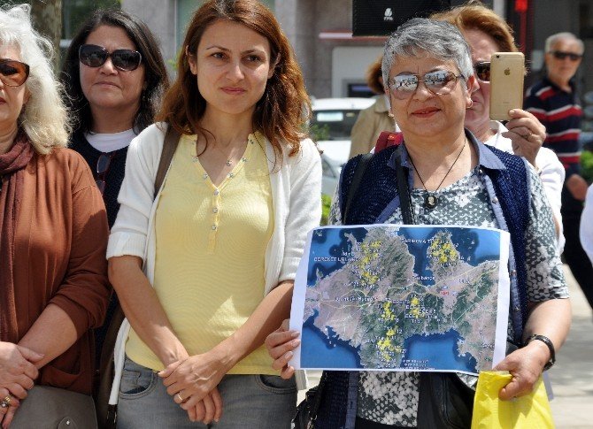 Urla’da Res’e Karşı Çevre Nöbeti