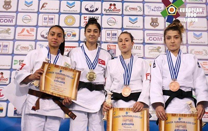 İzmirli Judocu Çiçek Akyüz Avrupa Şampiyonu