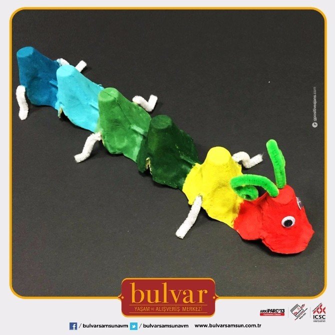 Çocuklar Tırtıl Yapımını Öğrenecek
