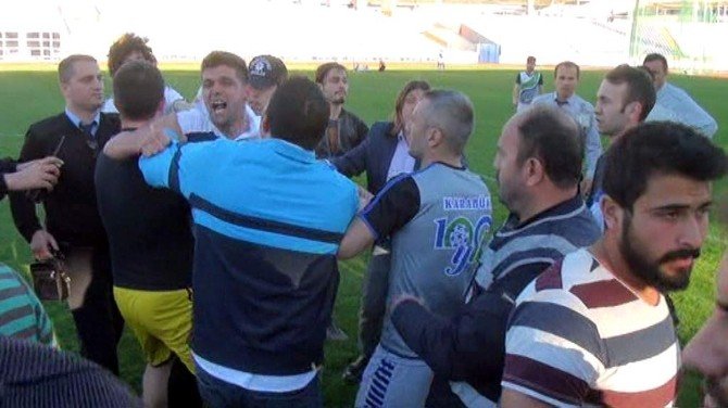 Karabük’te Amatör Maçta Kava