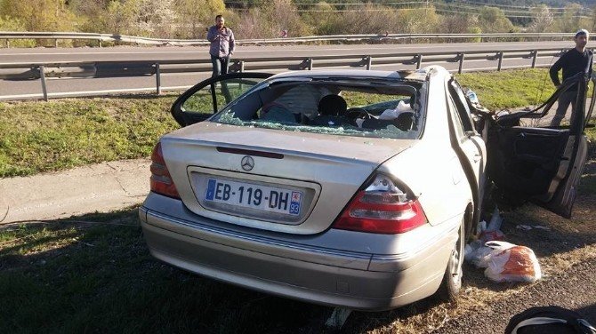 Bolu’da Trafik Kazası: 2 Yaralı