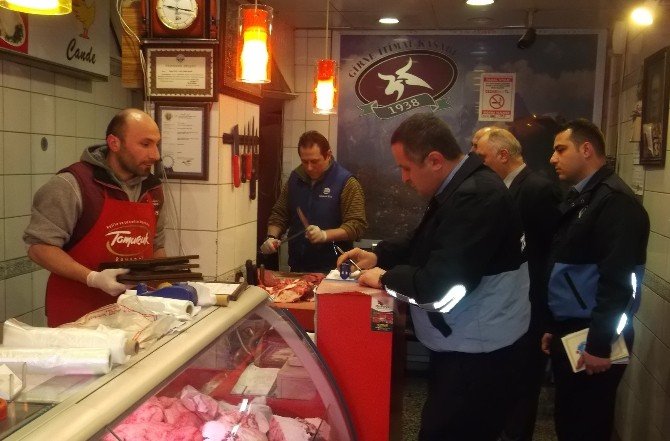 Trabzon’da Kasaplar Ve Lokantalar Denetlendi