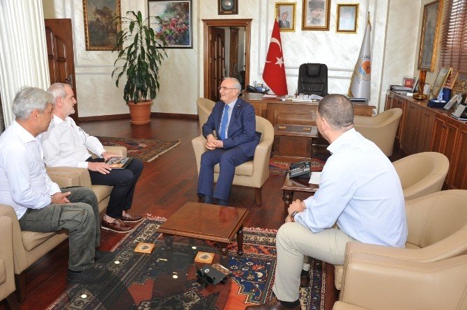 Trans Anatolia Organizasyon Heyeti, Başkan Yılmaz’ı Ziyaret Etti