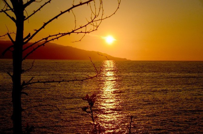 Giresun’da Gün Batımı Manzaraları