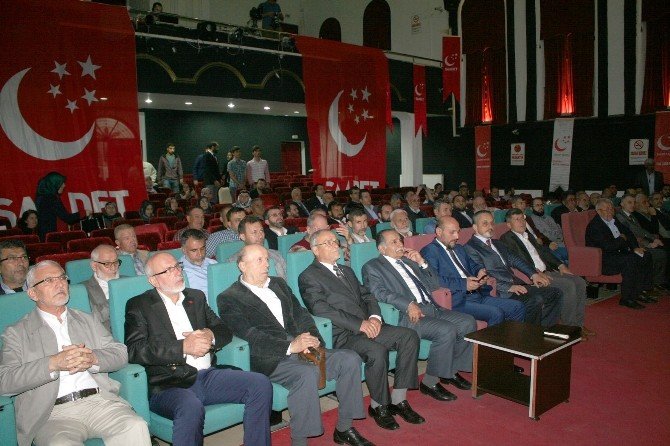 Mudanya’da Saadet Partisi Sakin’le Devam