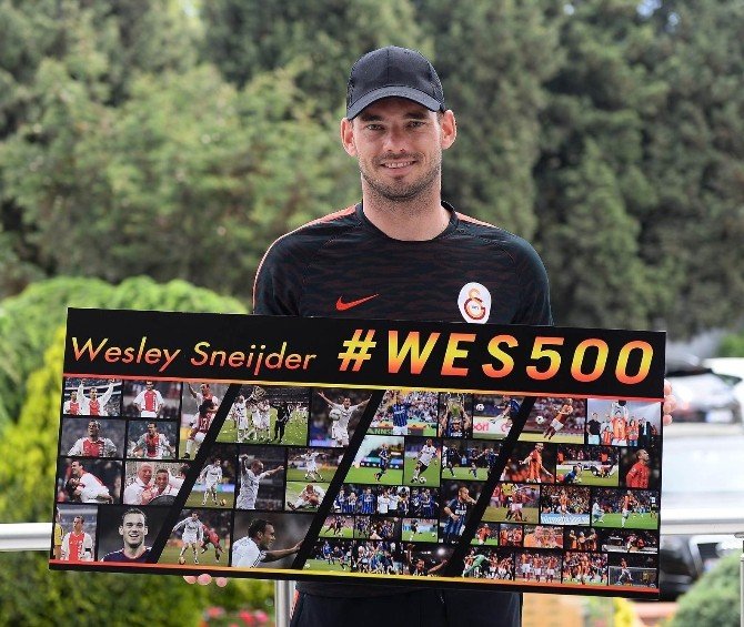 Wesley Sneıjder 500. Maçına Çıkıyor