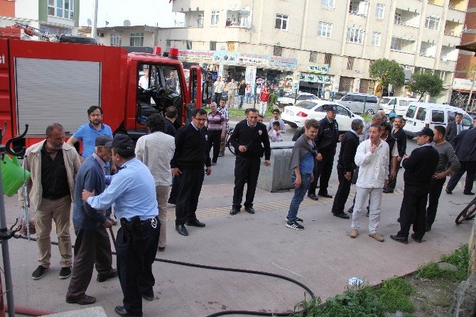 Samsun’da Baraka Yangını Korkuttu