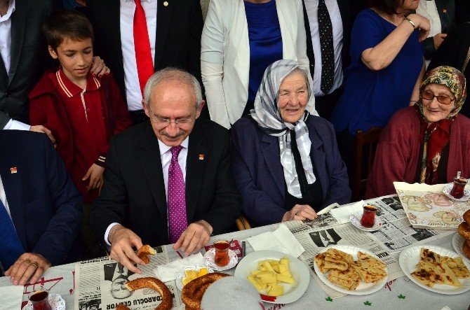 Chp Lideri Kılıçdaroğlu Zonguldak’ta