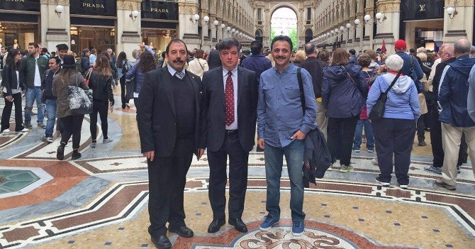 İnegöl Heyeti Milano Mobilya Fuarı’nda
