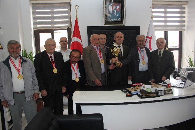 Balcı, Türkiye Üçüncülerini Kabul Etti