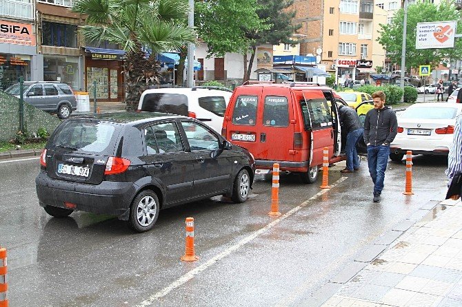 Samsun’da Trafik Kazası: 1 Yaralı