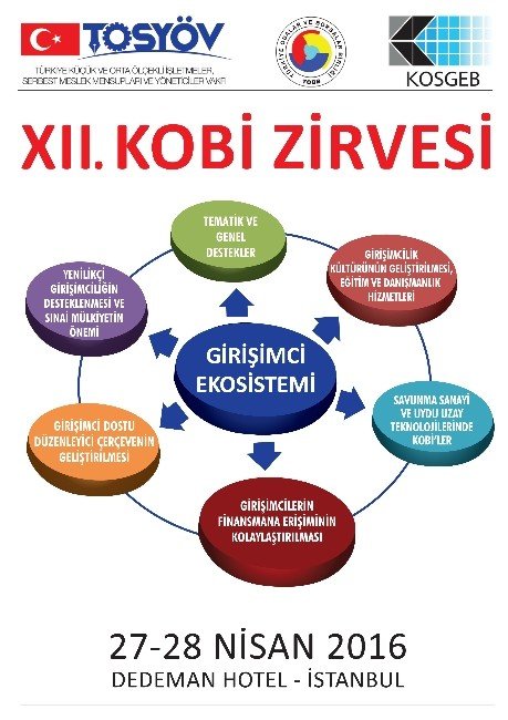 12. Kobi Zirvesi 27-28 Nisan’da İstanbul’da Yapılacak