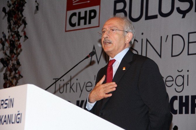 Mersin’de "Büyük Buluşma, Stk’lar Konuşuyor Chp Dinliyor" Toplantısı