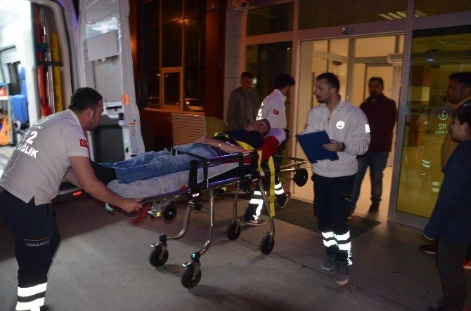 Çöp Kamyonundan Düşen İşçi Yaralandı
