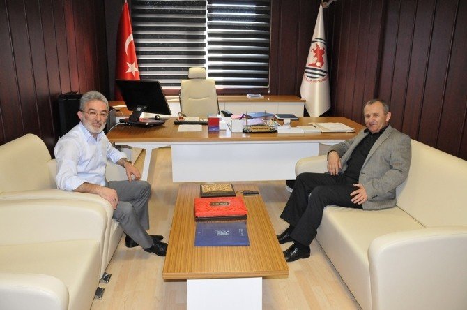 Tuğgeneral Mustafa Doğru Omü’yü Ziyaret Etti