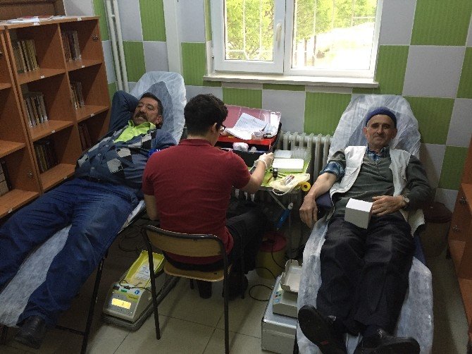 Çarşamba Gülören’de Rekor Kan Bağışı