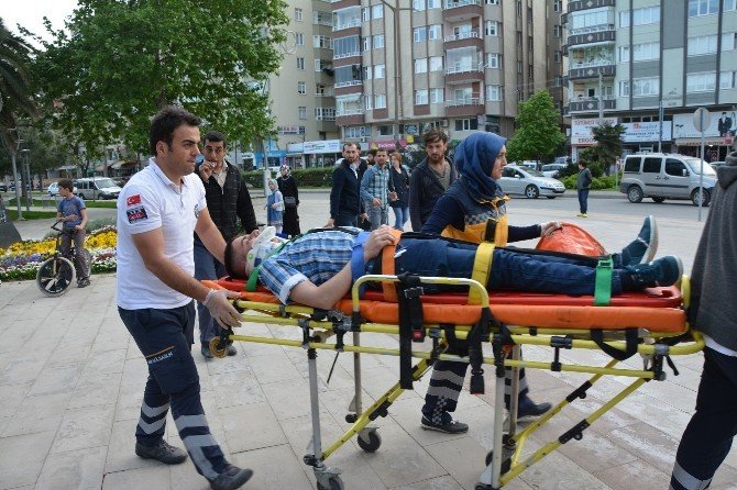 Elektrikli Bisiklet Kazası: 1 Yaralı