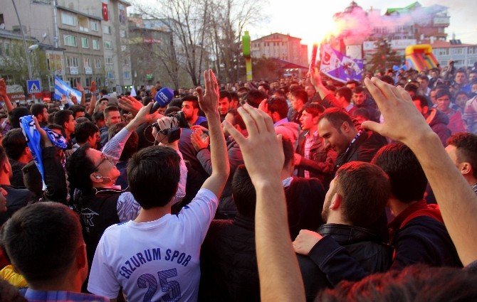 Erzurum’da Şampiyonluk Coşkusu