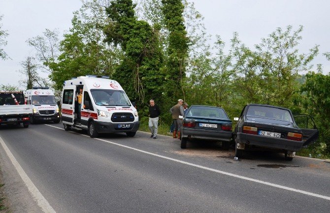 Ordu’da Trafik Kazası: 5 Yaralı