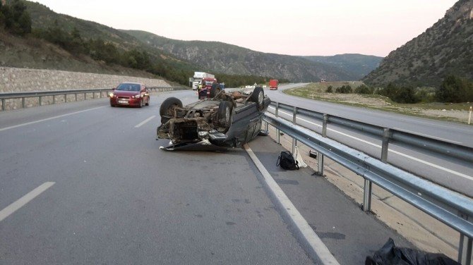 Kargı’da Otomobil Takla Attı: 4 Yaralı