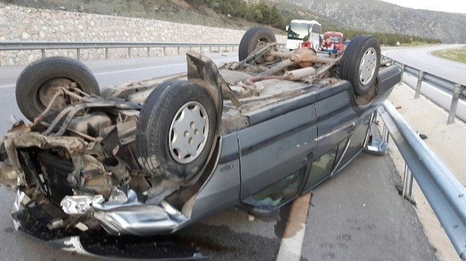 Kargı’da Otomobil Takla Attı: 4 Yaralı