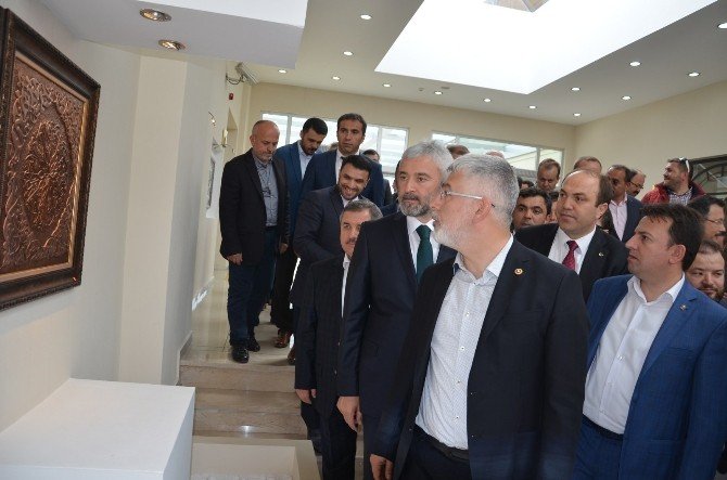Gençlik Merkezinden Kabartma Folyo Sergisi